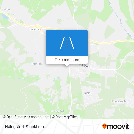 Hålegränd map
