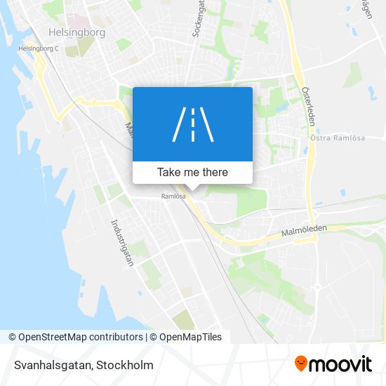 Svanhalsgatan map