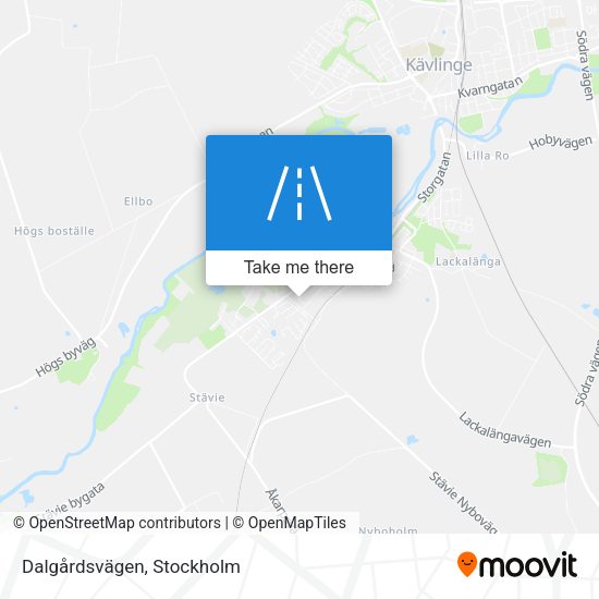 Dalgårdsvägen map