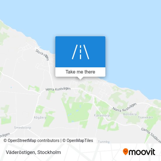 Väderöstigen map