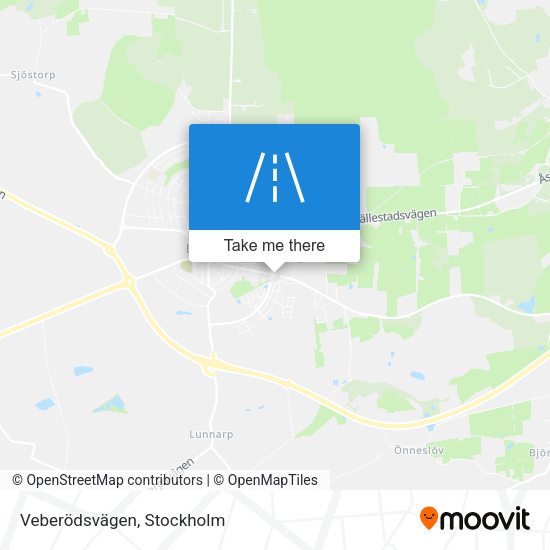 Veberödsvägen map