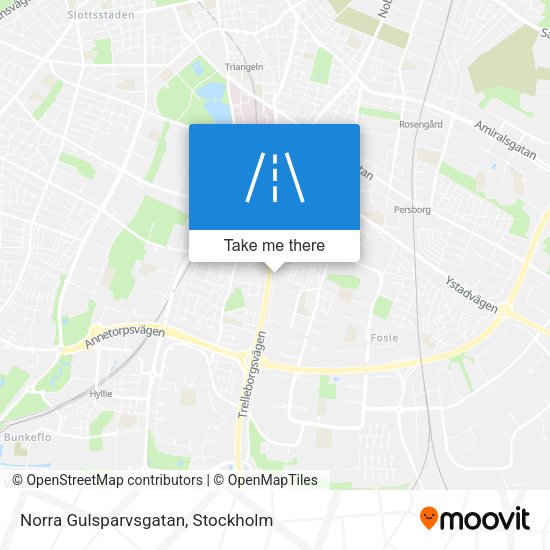 Norra Gulsparvsgatan map
