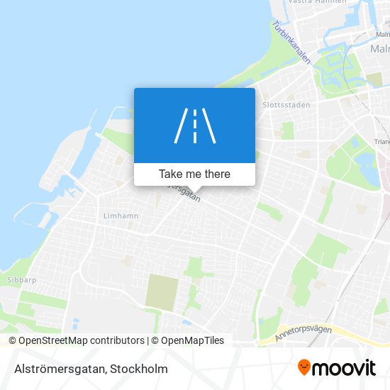 Alströmersgatan map