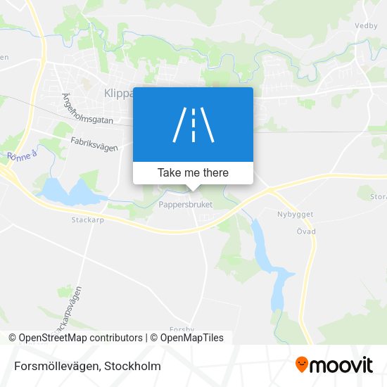 Forsmöllevägen map