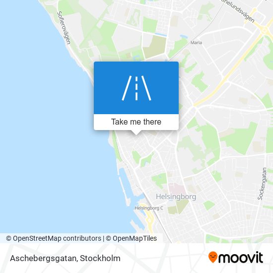 Aschebergsgatan map