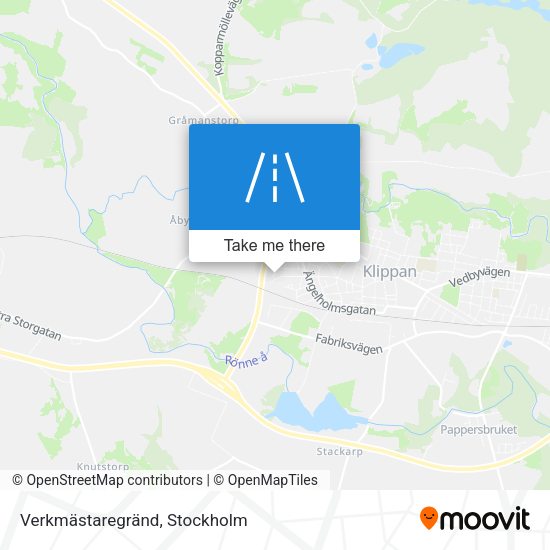 Verkmästaregränd map