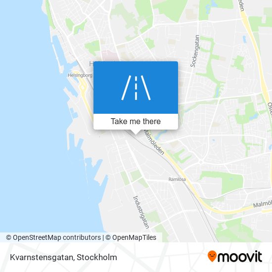 Kvarnstensgatan map