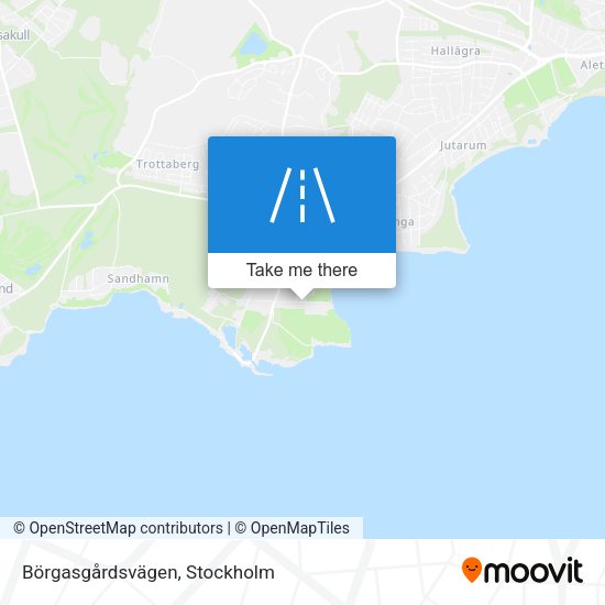 Börgasgårdsvägen map