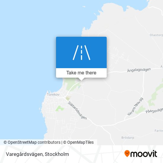 Varegårdsvägen map