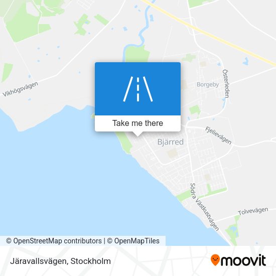 Järavallsvägen map