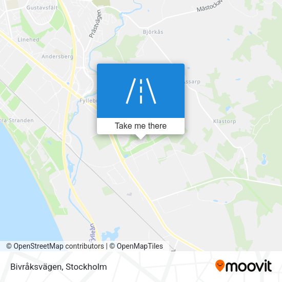 Bivråksvägen map