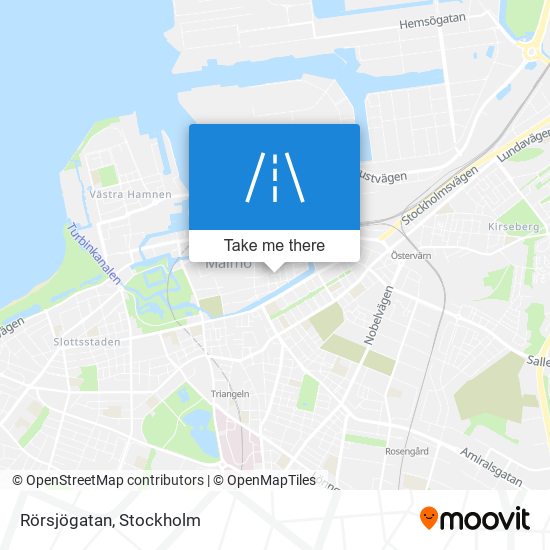 Rörsjögatan map