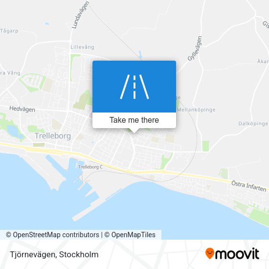 Tjörnevägen map