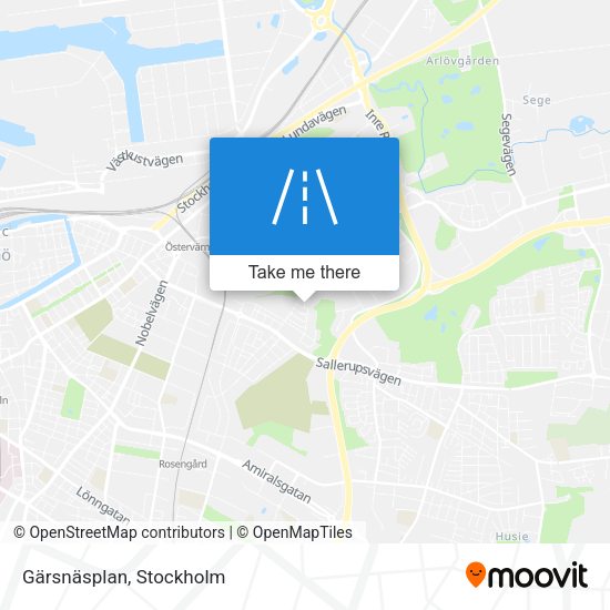 Gärsnäsplan map