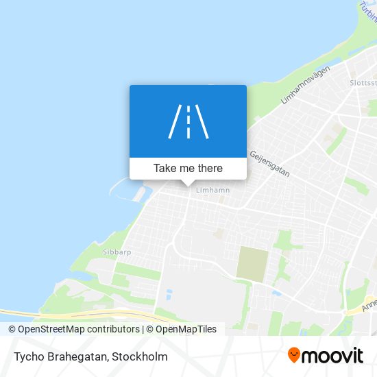 Tycho Brahegatan map