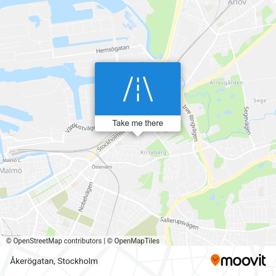 Åkerögatan map