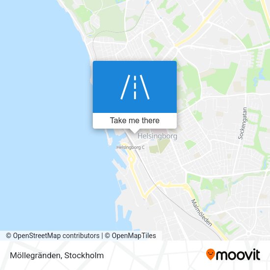 Möllegränden map
