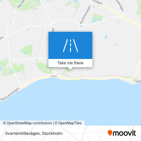 Svartemöllavägen map