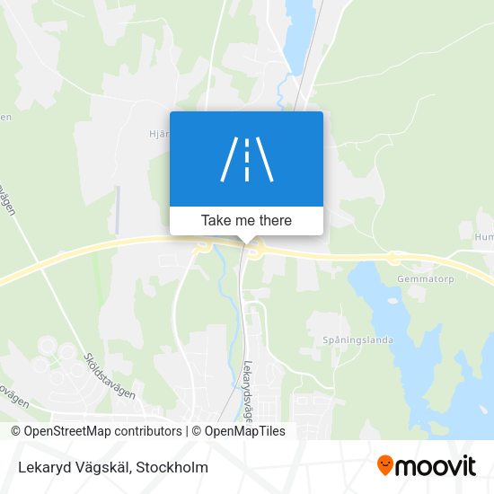 Lekaryd Vägskäl map