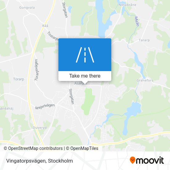 Vingatorpsvägen map
