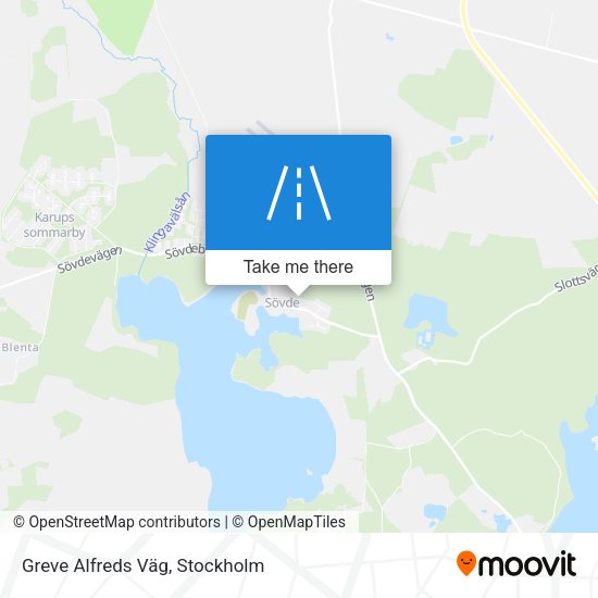 Greve Alfreds Väg map