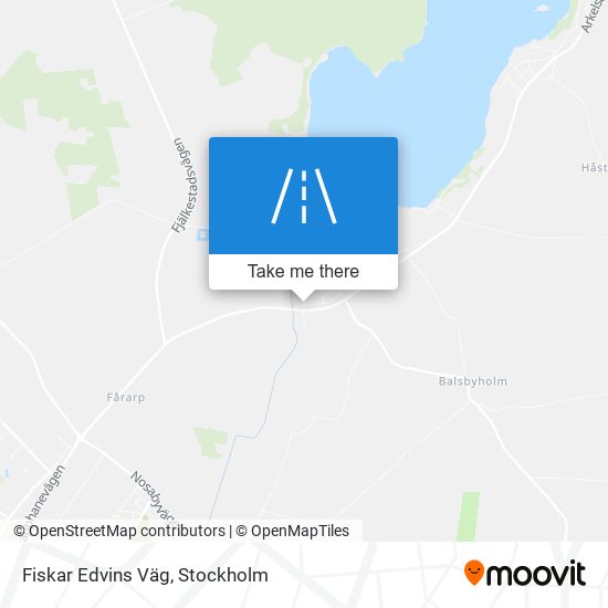 Fiskar Edvins Väg map