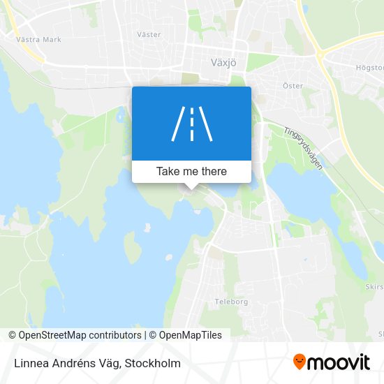 Linnea Andréns Väg map