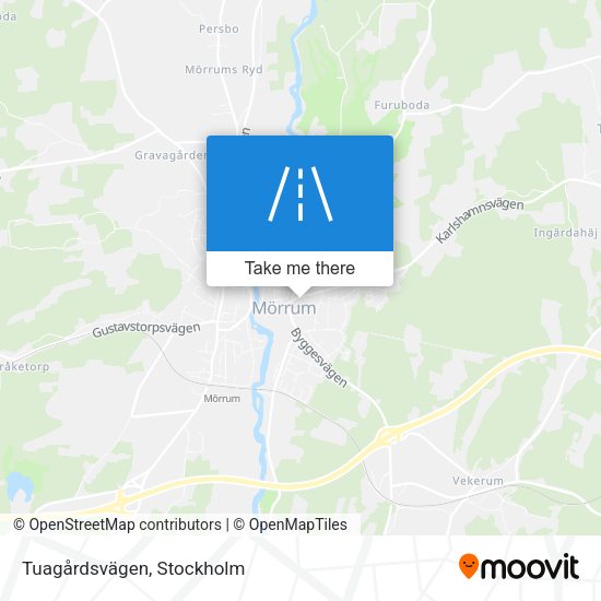 Tuagårdsvägen map