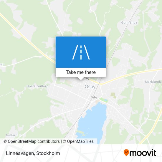 Linnéavägen map