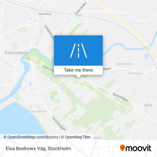 Elsa Beskows Väg map