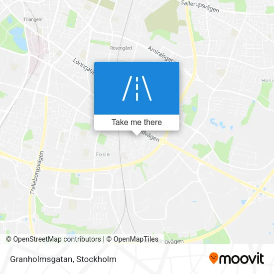 Granholmsgatan map
