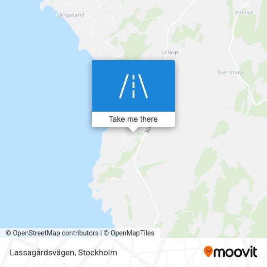Lassagårdsvägen map