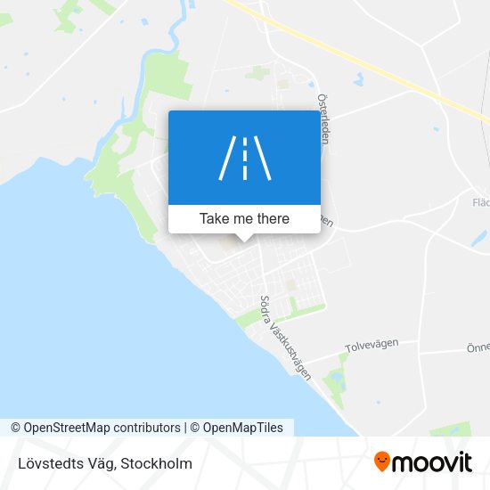 Lövstedts Väg map