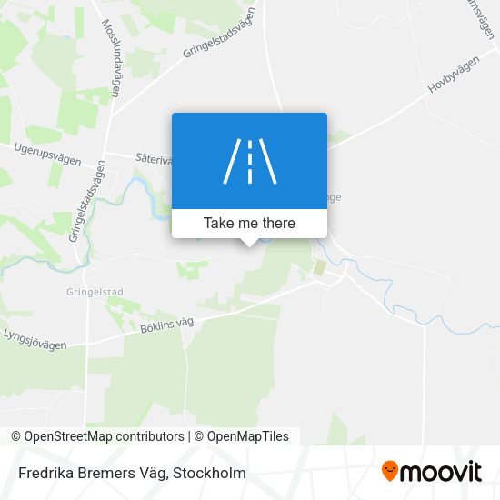 Fredrika Bremers Väg map