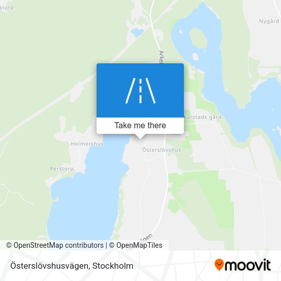 Österslövshusvägen map