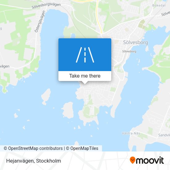 Hejanvägen map