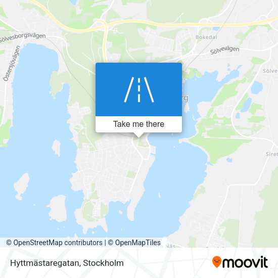 Hyttmästaregatan map