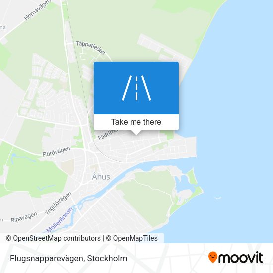 Flugsnapparevägen map