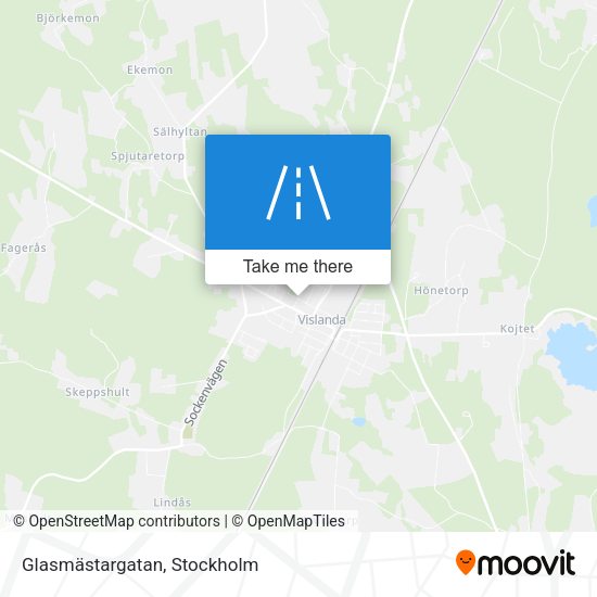 Glasmästargatan map