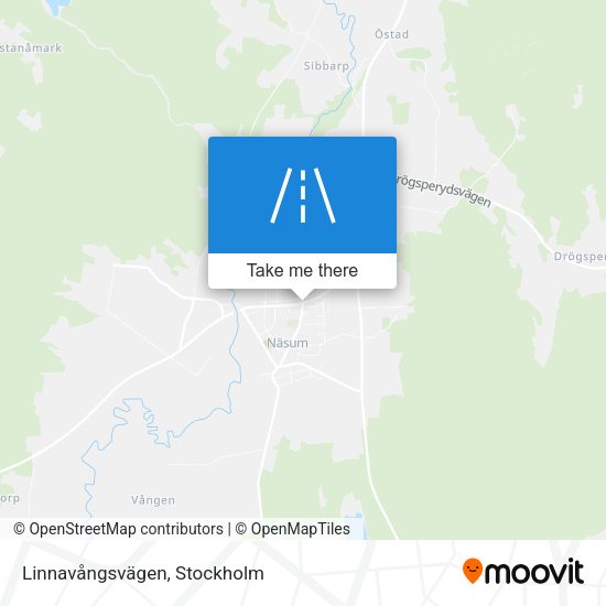 Linnavångsvägen map
