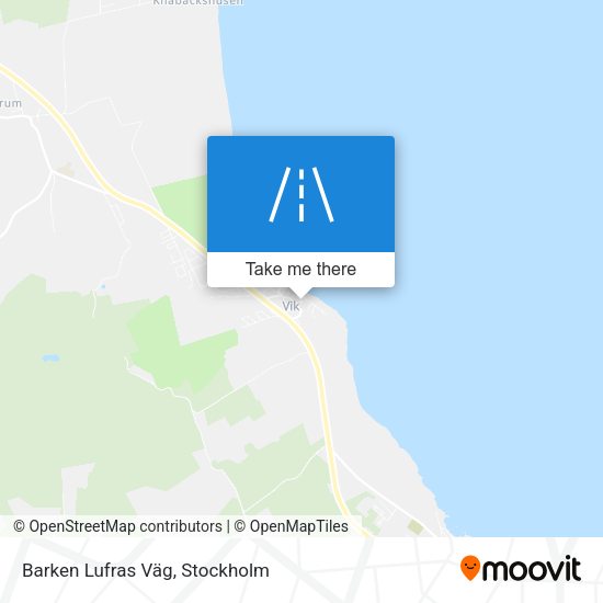 Barken Lufras Väg map