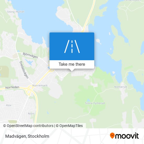 Madvägen map