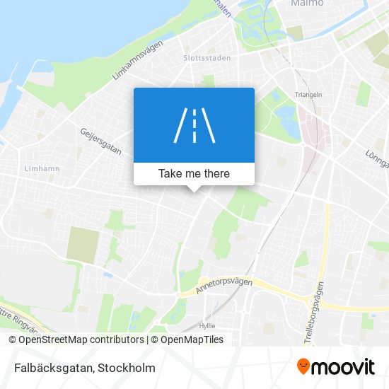 Falbäcksgatan map