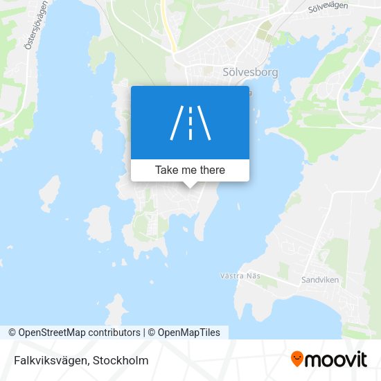 Falkviksvägen map