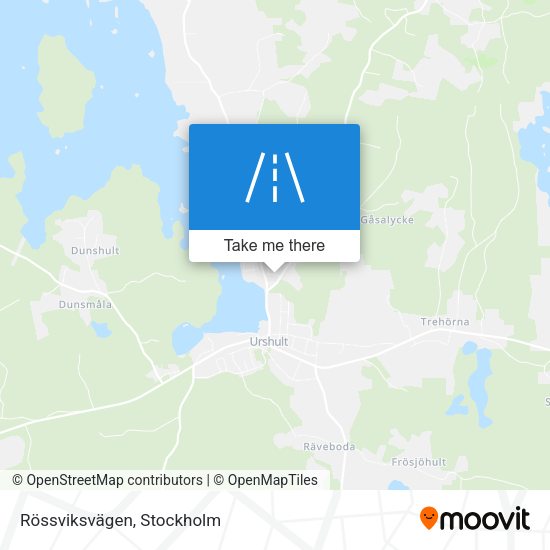 Rössviksvägen map