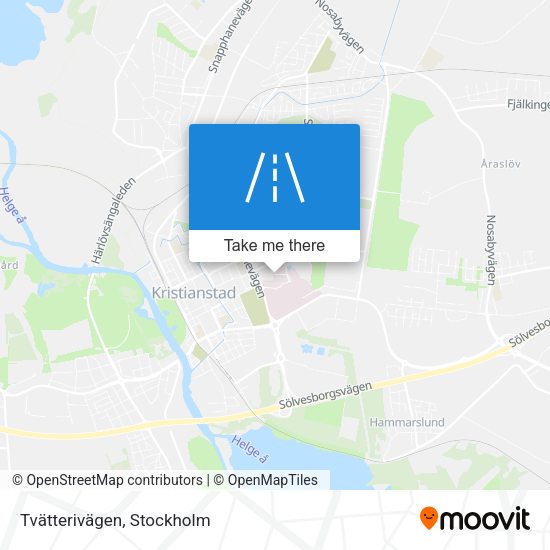 Tvätterivägen map