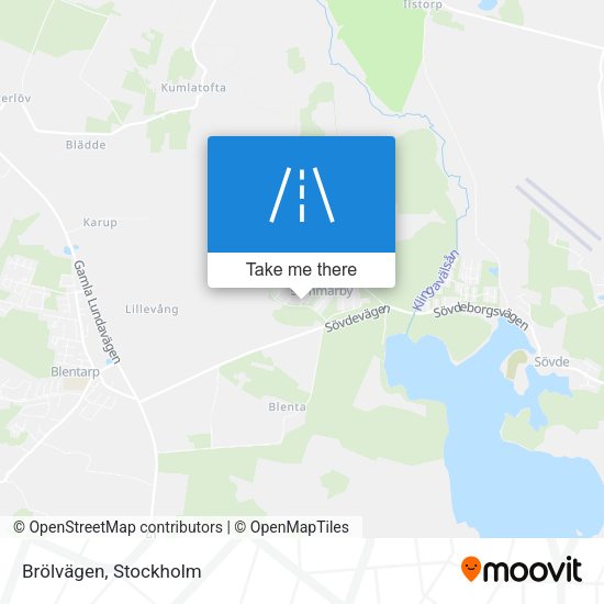 Brölvägen map