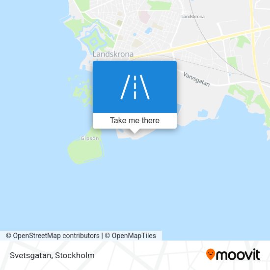 Svetsgatan map