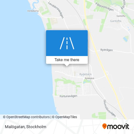 Malögatan map