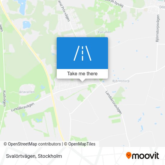 Svalörtvägen map